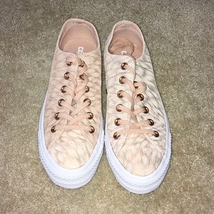 Rose Gold Converse